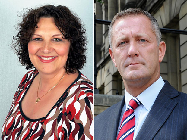 Tracey Cheetham and Shaun Wright Tracey Cheetham and Shaun Wright