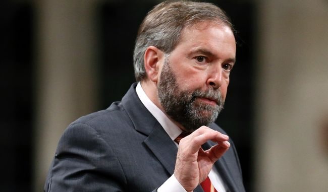 Mulcair Plainly Refuses to Support Military Mission in Iraq