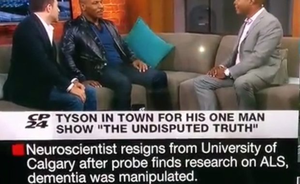 Tyson Says Tells Host ‘You’re a Piece of S–t’ on Live TV