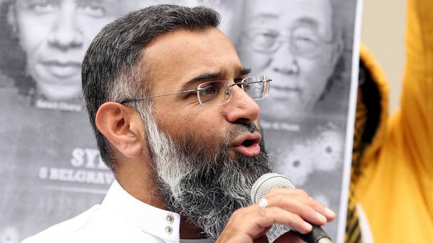 Radical Muslim preacher Anjem Choudary Radical Muslim preacher Anjem Choudary