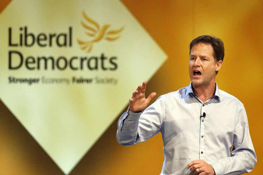 Deputy PM and the Liberal Democrats leader Nick Clegg Deputy PM and the Liberal Democrats leader Nick Clegg