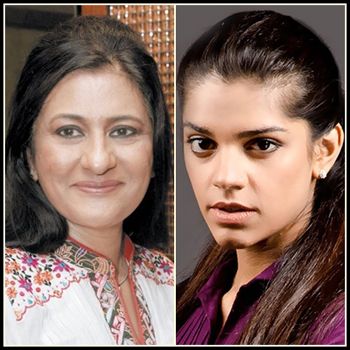 Saba Hameed and Sanam Saeed Saba Hameed and Sanam Saeed