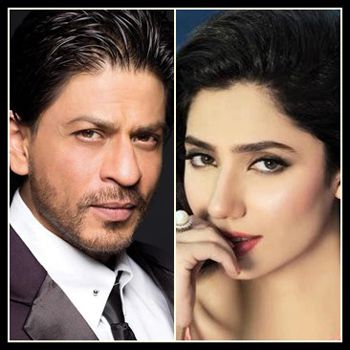 Shah Rukh Khan and Mahira Khan Shah Rukh Khan and Mahira Khan