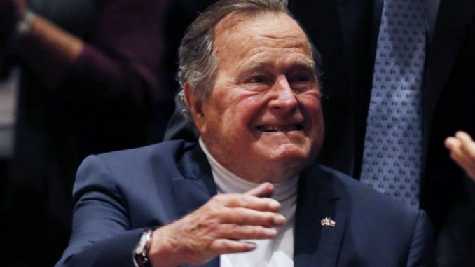Ex-President George H.W. Bush to stay hospitalized Overnight