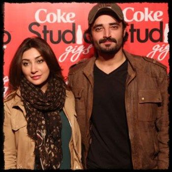 Hamza Ali Abbasi and Ayesha Khan Hamza Ali Abbasi and Ayesha Khan