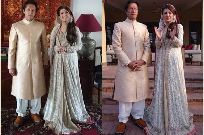 Imran Khan and Reham Khan