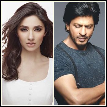 SRK and Mahira Khan SRK and Mahira Khan