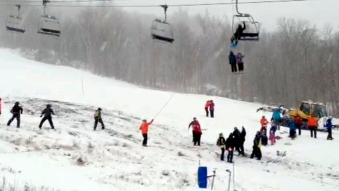 Dozens Rescued After Quebec Ski Resort Chairlift Malfunction