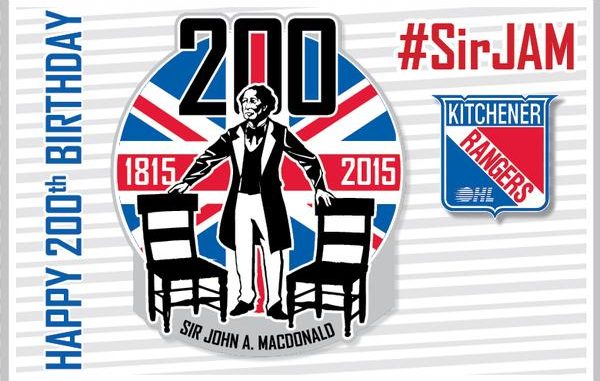 Artists’ to Display Sir John A. Macdonald Sculpture at Tonight’s Rangers Game Artists’ to Display Sir John A. Macdonald Sculpture at Tonight’s Rangers Game