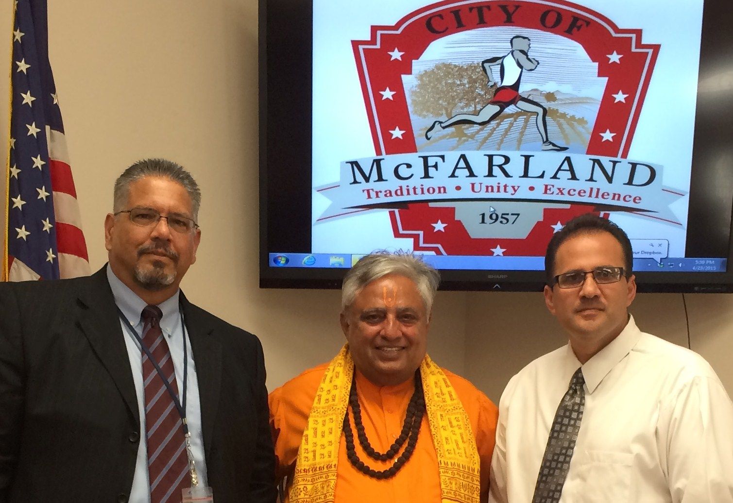 Just before McFarland CA City Council invocation