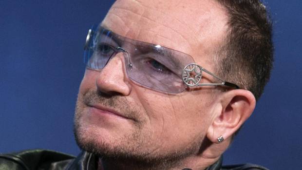 U2 Frontman Bono to Meet Harper, Mulcair and Trudeau