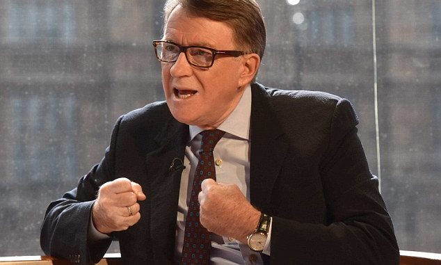 Mandelson Warns Corbyn Victory Could Be ‘Final Chapter’ in Labour’s History