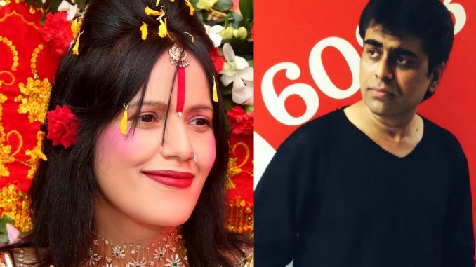 Radhe Maa and Faisal Saif Radhe Maa and Faisal Saif