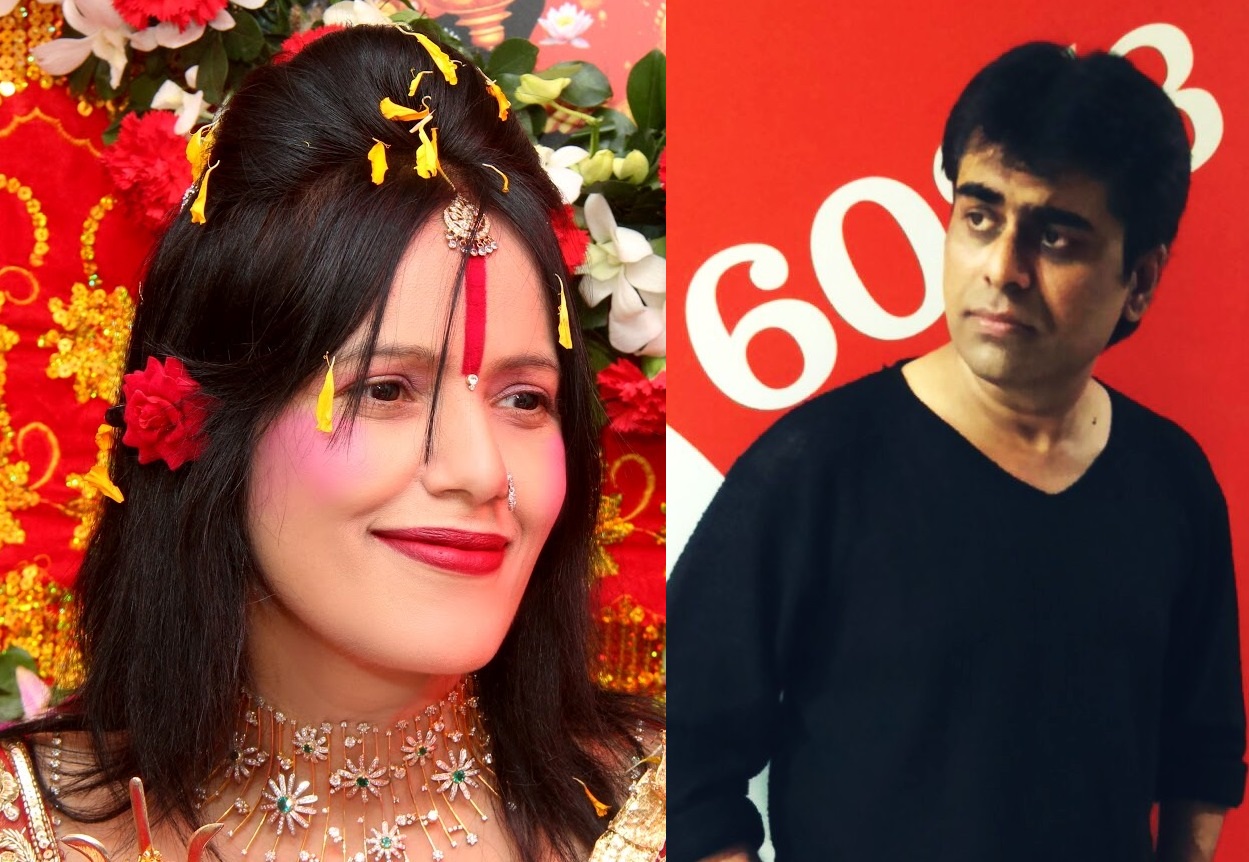 Radhe Maa and Faisal Saif Radhe Maa and Faisal Saif
