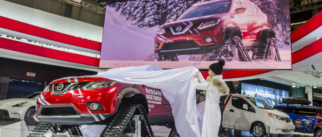 Nissan unveiled the ultimate off-road vehicle, the Rogue Warrior concept at the Montreal International Auto Show in January