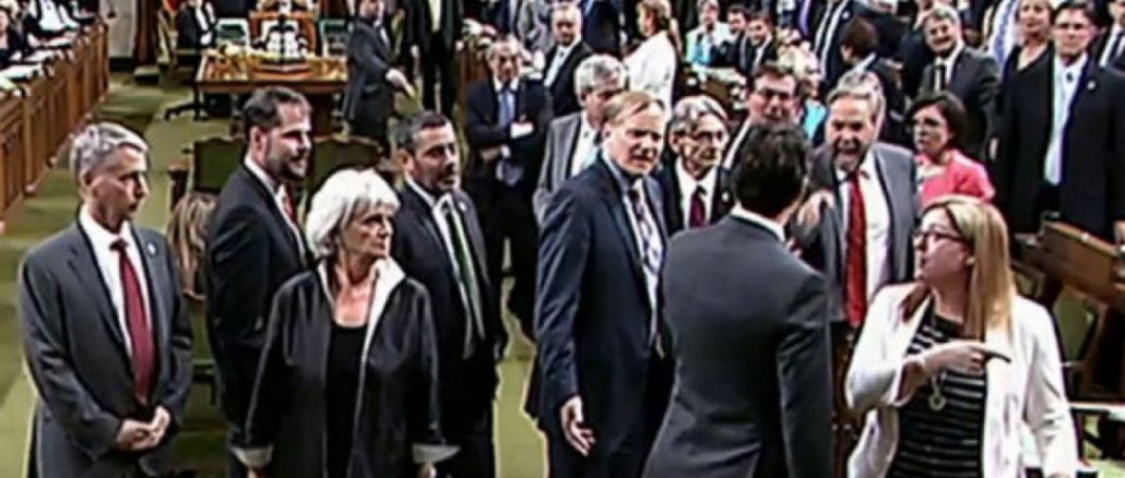 trudeau offers apology for the scuffle in the house