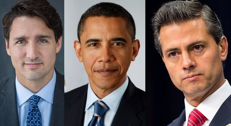 mexican president pena nieto arrives in quebec ahead of three amigos summit
