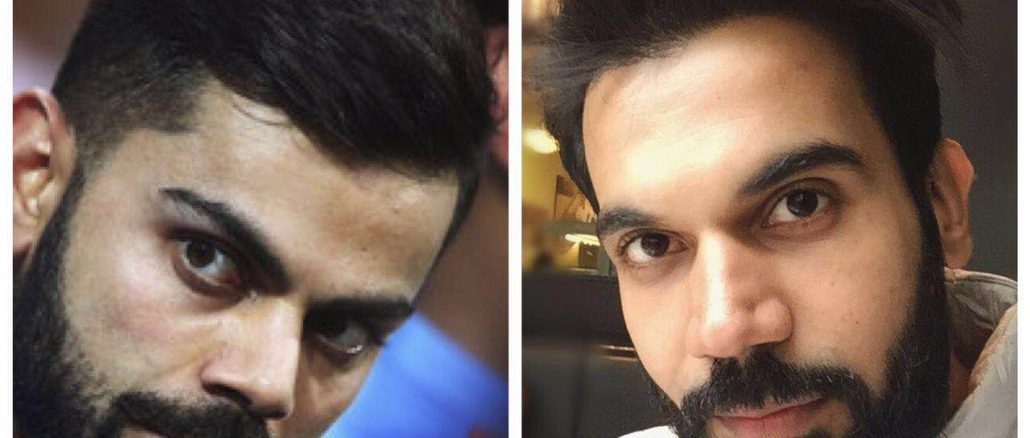 rajkumar looks like virat kohli in this look!