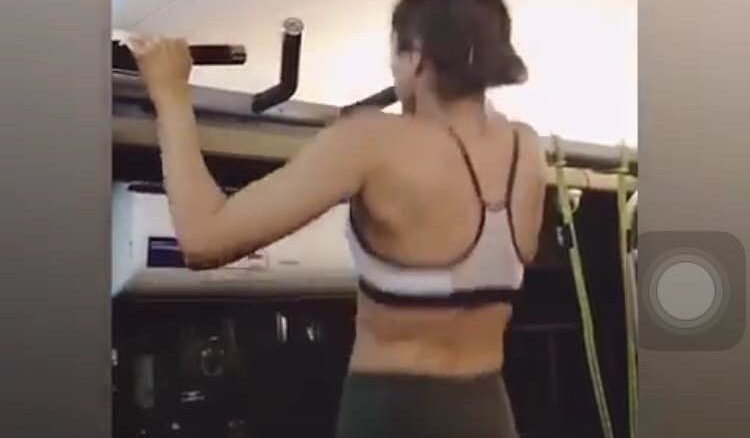 deepika and her fans share their workout videos!