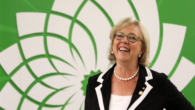 May Ready to Vacate Green Party Leadership for Right Candidate May Ready to Vacate Green Party Leadership for Right Candidate