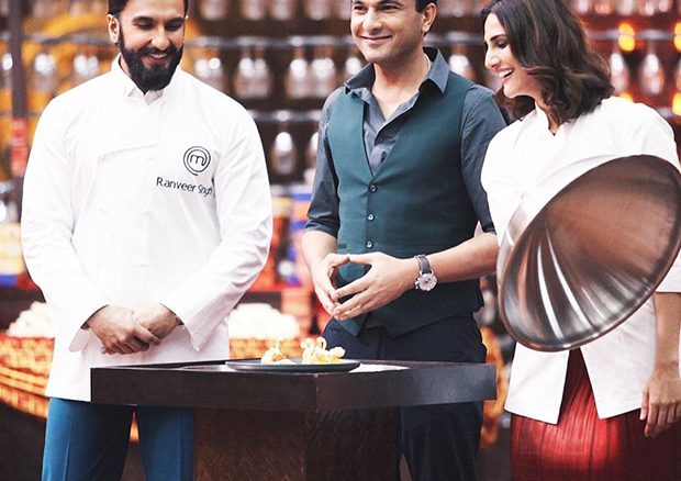Check out: Ranveer Singh and Vaani Kapoor turn chefs on Masterchef India check out: ranveer singh and vaani kapoor turn chefs on masterchef india