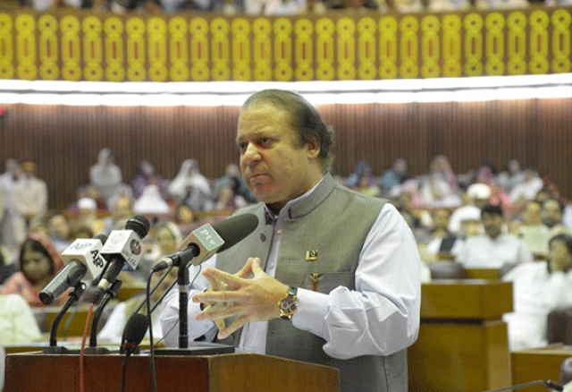 pm nawaz claims kashmir at a turning point after wani’s martyrdom