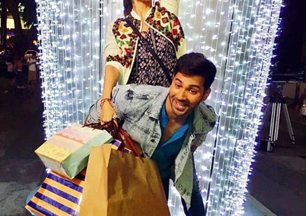 Varun Dhawan takes Alia Bhatt out for Diwali shopping varun dhawan takes alia bhatt out for diwali shopping
