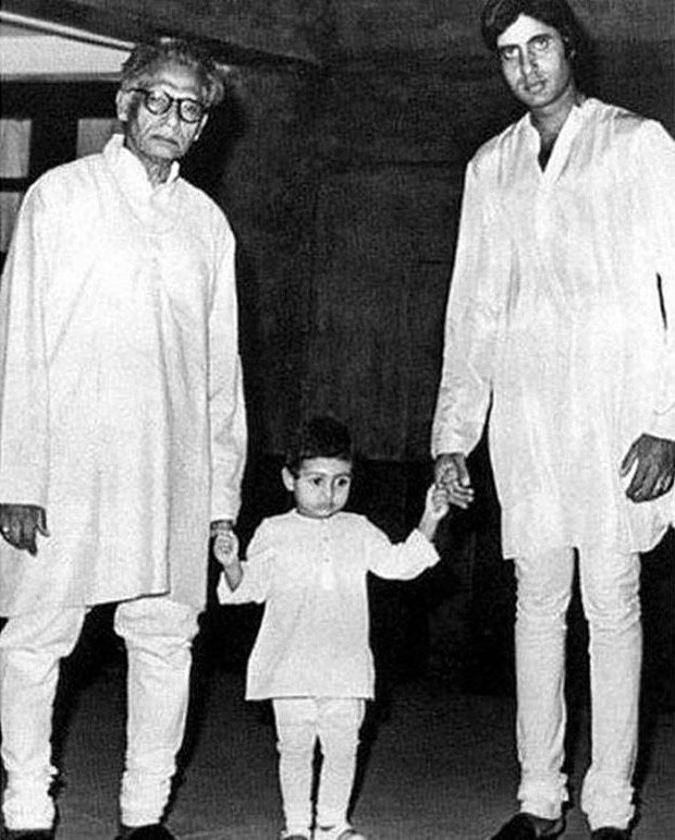 Check out Abhishek Bachchan's heart-warming message for late grandfather Harivansh Rai Bachchan
