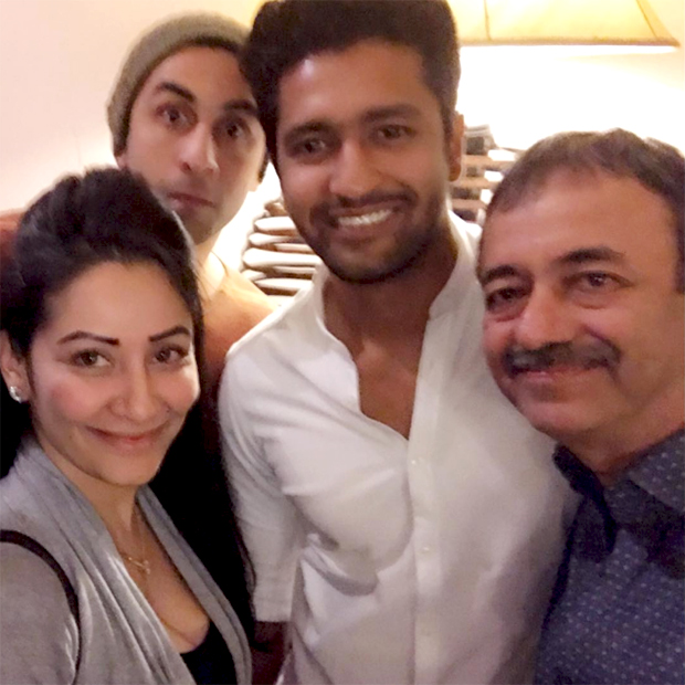Check out Ranbir Kapoor and Vicky Kaushal ring in Rajkumar Hirani's birthday with a party
