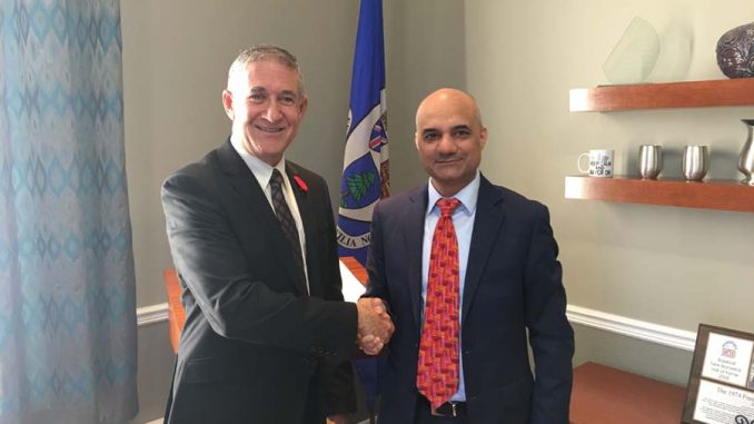 Consul General of India Mr. Dinesh Bhatia's visit to New Brunswick