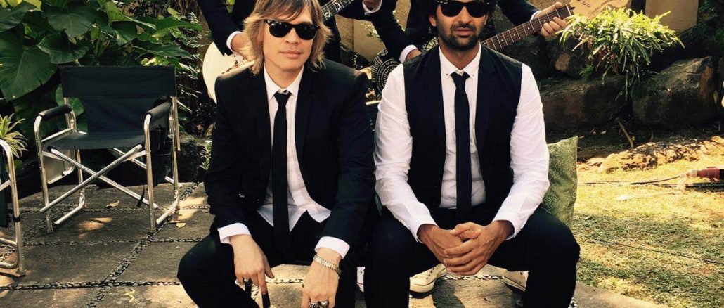 rock on 2 shoots for a special promotional track!