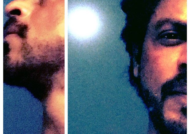 shah rukh khan clicks a selfie with the supermoon