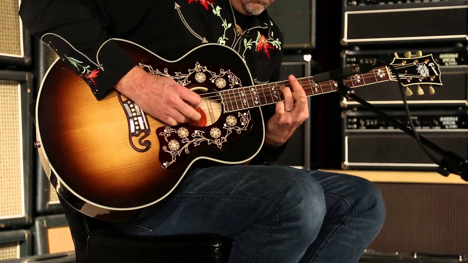 Amazing Sound From Gibson Bob Dylan SJ-200 Player’s Edition