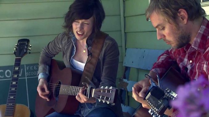 Christina Martin with Dale Murray at O’Hara House