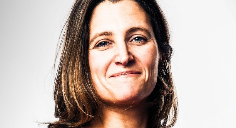 intl. trade minister, freeland, says tpp cannot proceed without u.s.