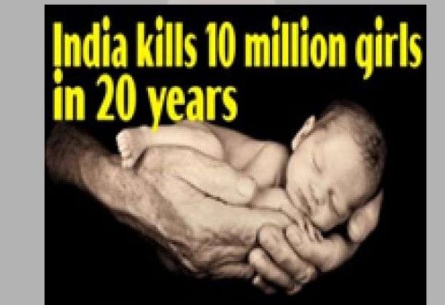 female foeticide in india
