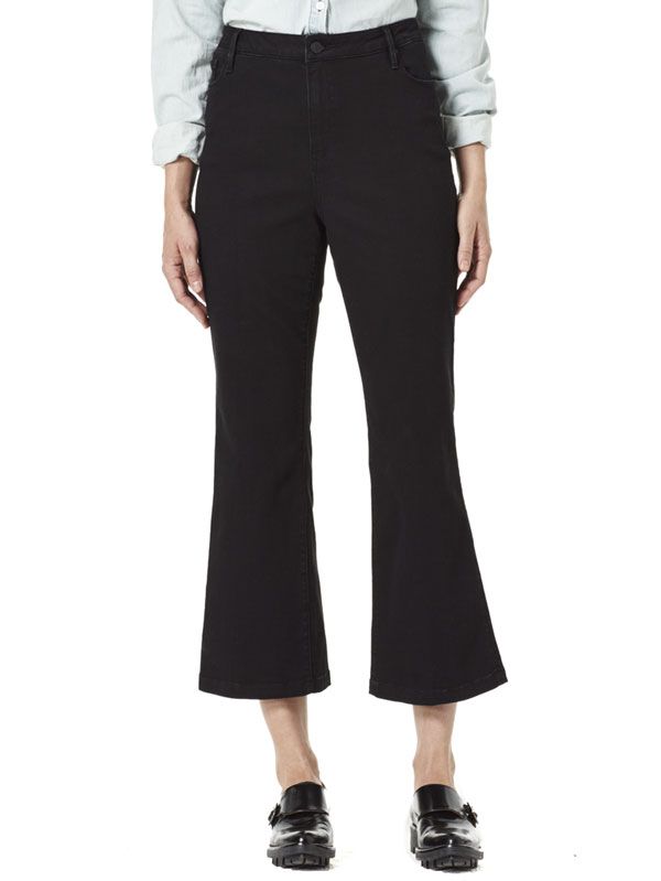 most-hated new pants shape cropped flares