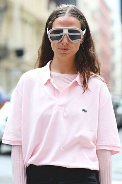 oversized polos are back; here’s how to wear them according to instagram