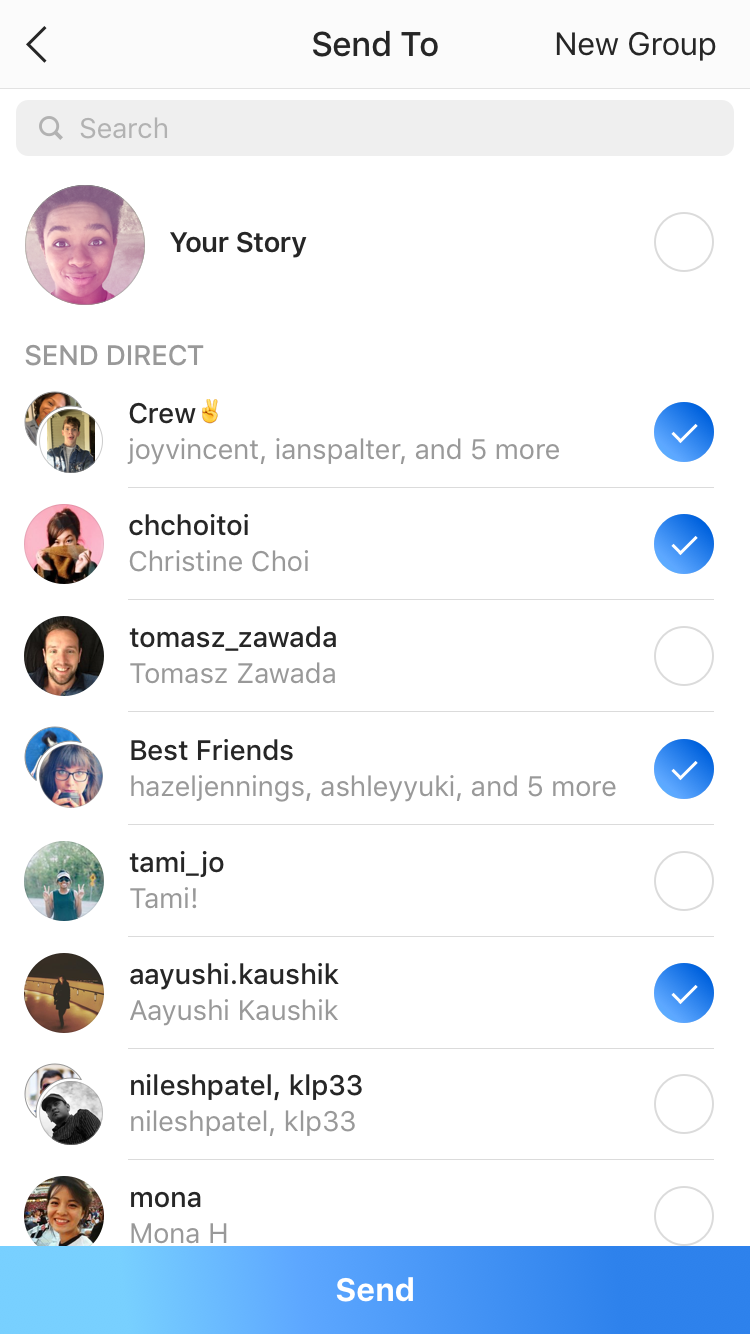 instagram’s new feature live streaming