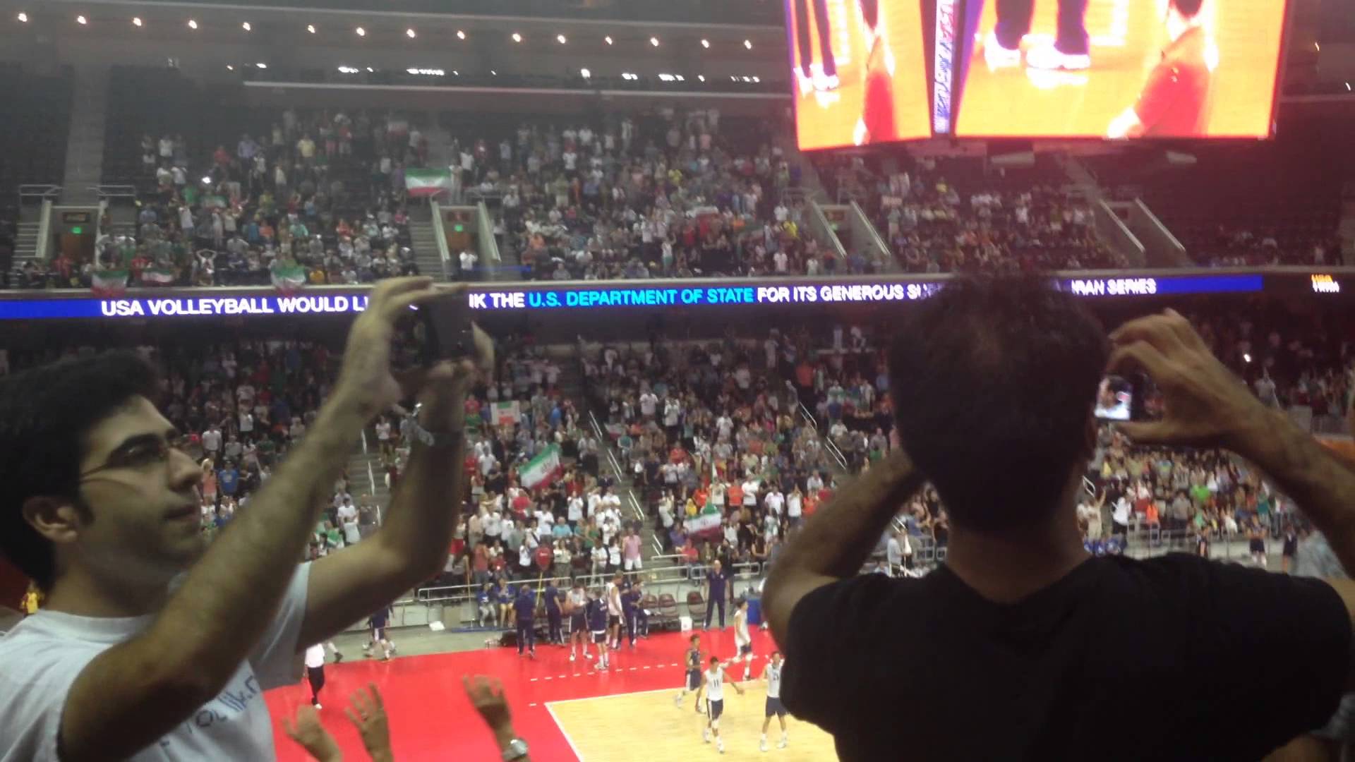 Iran, US Try Volleyball Diplomacy