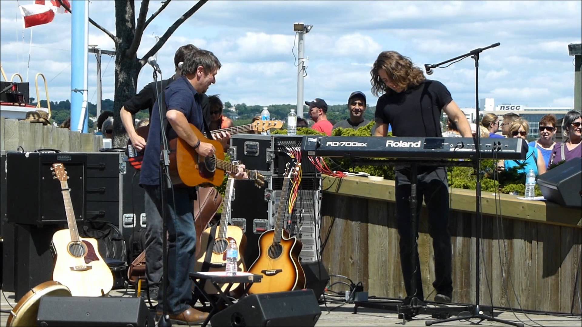 Lennie Gallant performs at Halifax Tall Ships