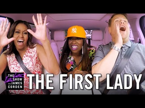 Michelle Obama Joins James Corden For Carpool Karaoke