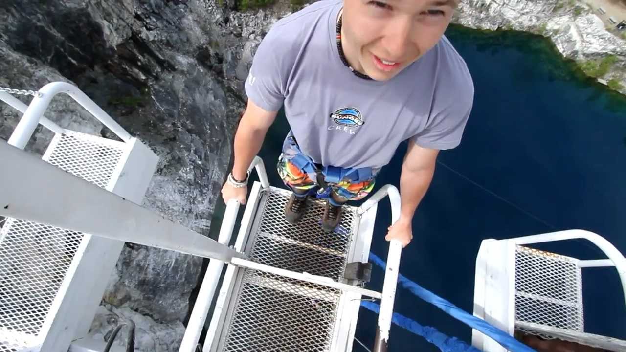 My bungee jump in two words: Oh… my… God