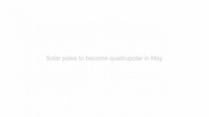 Solar poles to flip next month 1 year early