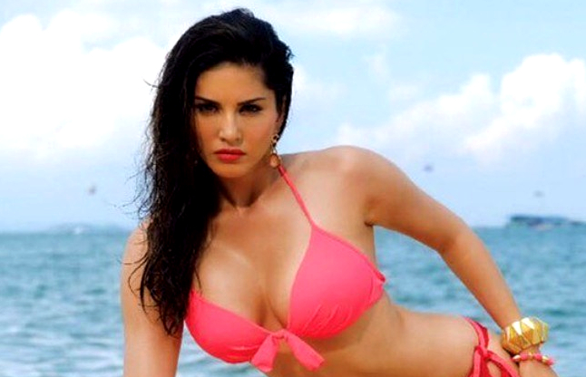 Sunny Leone on the beach