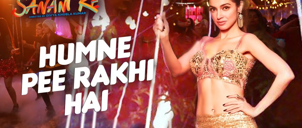 superhot divya khosla kumar in a dance song in her own film sanam re