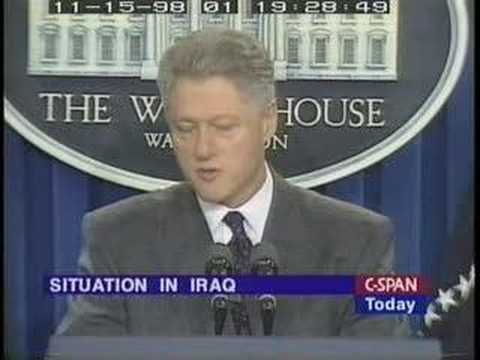 The Clinton’s Long Relationship With Iraq