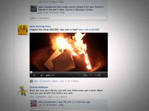Troy Michigan, Fahrenheit 451 and The Tea Party