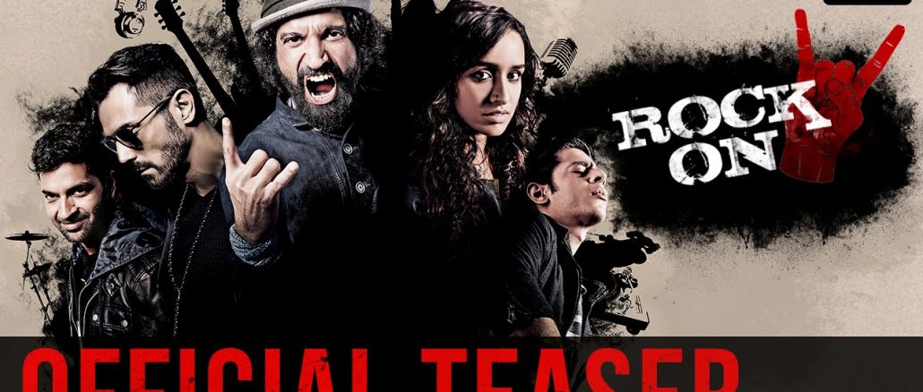 turn up the speakers , rock on 2 teaser launched!
