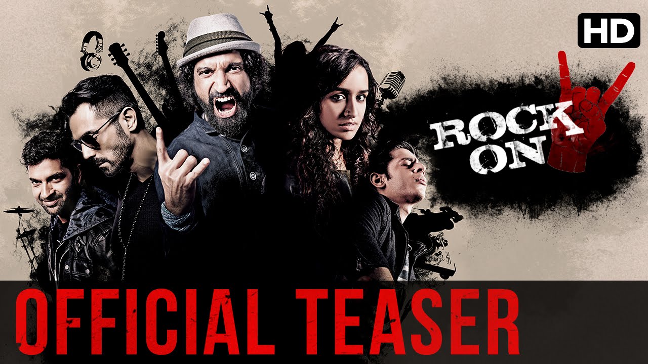 Turn up the speakers , Rock on 2 Teaser launched!